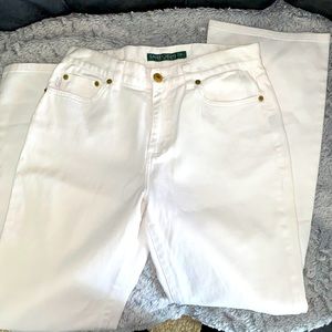 🚫 SOLD 🚫 Ralph Lauren White Jeans